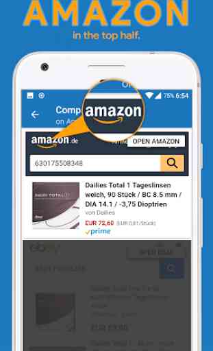 Compare Prices On Amazon & eBay - Barcode Scanner 4