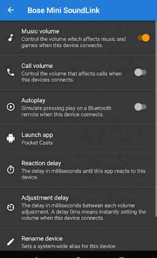 Controle de Volumes Bluetooth 2