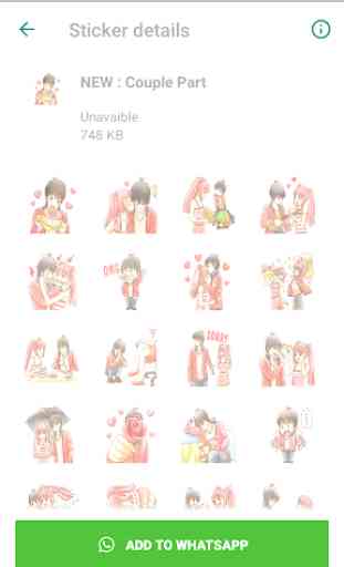 Couple Anime Stickers For WhatsApp 3