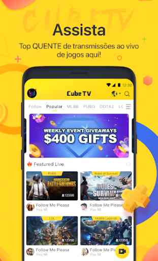 Cube TV - comunidade global de Games ao vivo 3