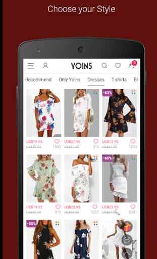 Dressy- app de compras de roupas femininas baratas 3