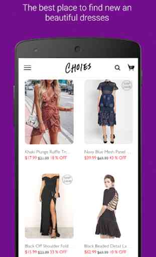 Dressy- app de compras de roupas femininas baratas 4