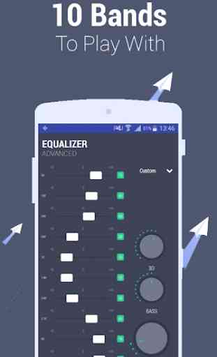 Equalizer – Advanced 10 band EQ with bass booster 1
