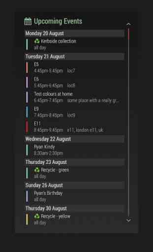 Event Schedule for Kustom 2