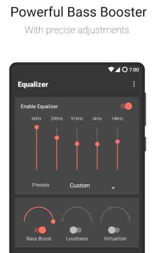 Flat Equalizer - Bass Booster & Volume Booster 3