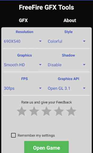 GFX Tool  - Free Fire Booster 1