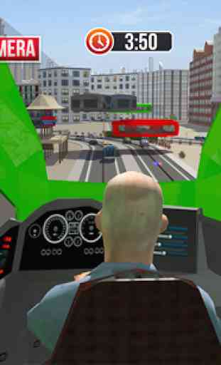 Giroscópico Ônibus Dirigindo Simulador Transporte 1
