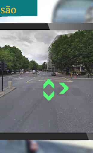 GPS ao vivo Mapa direção vista da rua &velocímetro 1