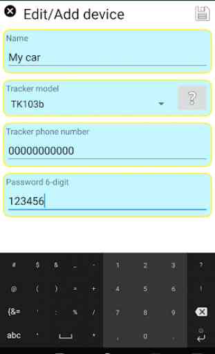 GPS Car Tracker Setting SMS free 3