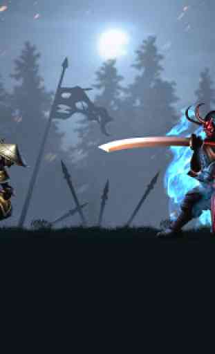 Guerreiro Ninja: lenda dos jogos de luta sombras 4
