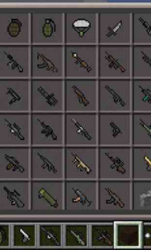 Guns & Weapons Mod for MCPE 2