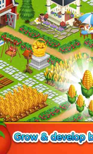 Harvest Season: Gerenciamento de fazenda, jogos de 3