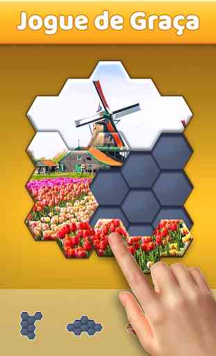 Hexágonos Hexa Jigsaw Puzzle™ 3