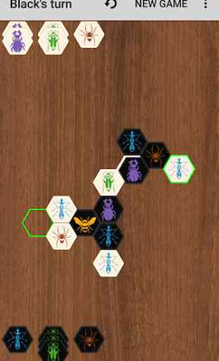 Hive with AI (board game) 4