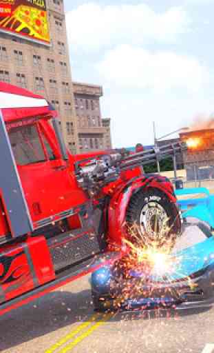 Indian Police Robot Transform Truck 3