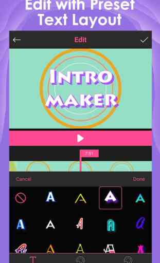 Intro Maker for YouTube - editor de intro de vídeo 2
