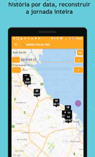 Localizador Familiar e Celular GPS Tracker Chat 2