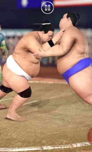 Luta de sumô 2019: Jogo de Luta Sumotori ao Vivo 2