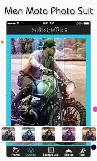 Men Moto Photo Suit : Stylish Bike Photo Editor 3