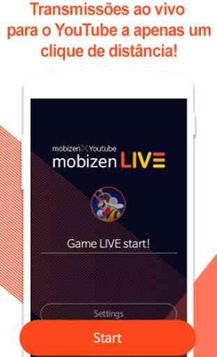 Mobizen Live - transmissão ao vivo para YouTube 4
