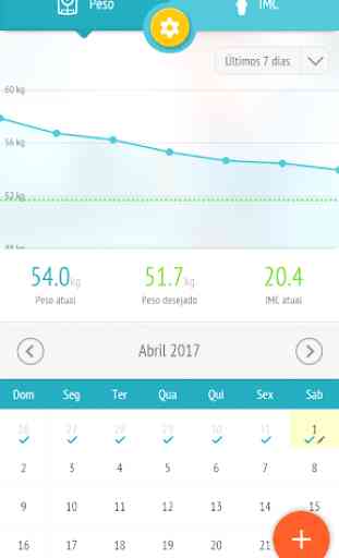 Monitor de perda de peso - IMC 1