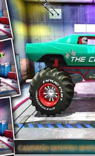 Monster Truck Racing Jogos: Transform Robot games 3