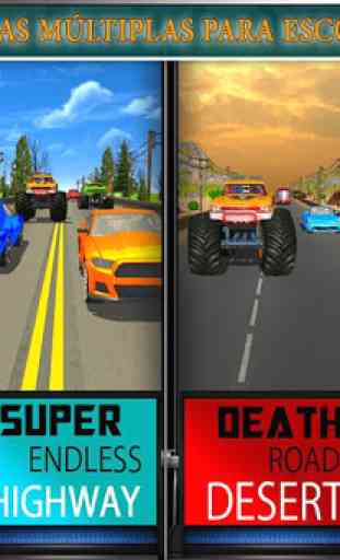 Monster Truck Racing Jogos: Transform Robot games 4