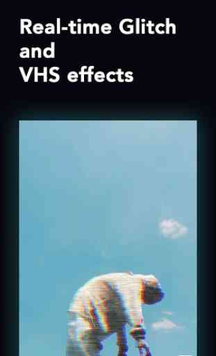 Movee: animate your photo with vhs glitch graphics 2