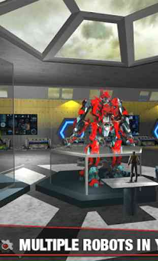 Multi Robot Transform Battle: Jogos de jato de ar 3