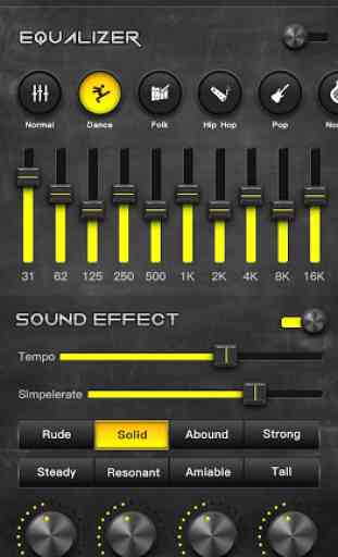 Music Player - Player de áudio com efeito de som 2