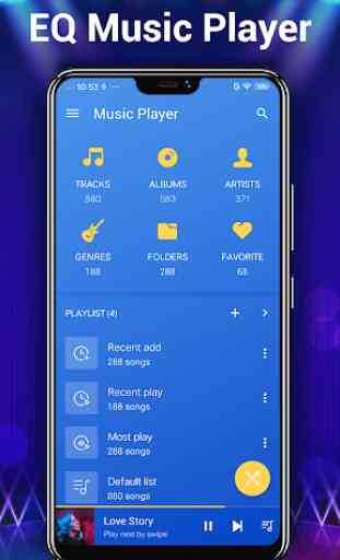 Música Player-10Bandas Equalizador Leitor de áudio 2