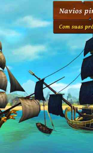 Navios de Batalha - Age of Pirates Navio de Guerra 3