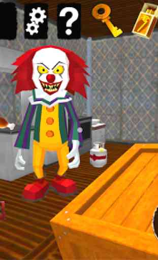 Neighbor Clown. Scary Escape 3D 1