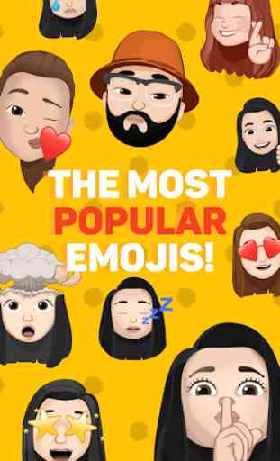 Novos adesivos engraçados Emojis 3D WAstickerapp 3