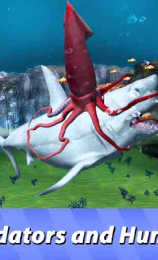 Ocean Squid Simulator - mergulhe na sobrevivência 2
