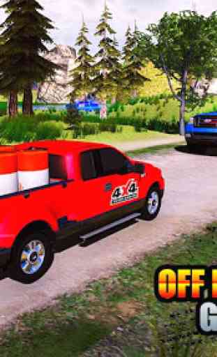 Offroad Jeep Cargo Driving Simulation 4