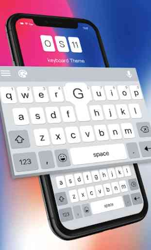 OS11 keyboard for phone 8 3