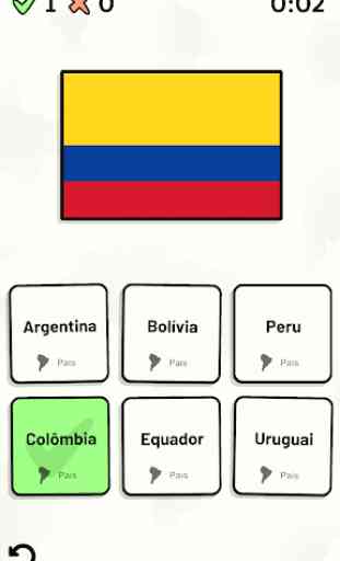 Países da América do Sul - Quiz 2
