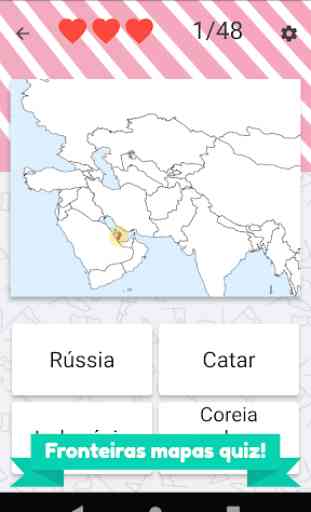 Países da Ásia e Oriente Médio - quiz de bandeiras 4