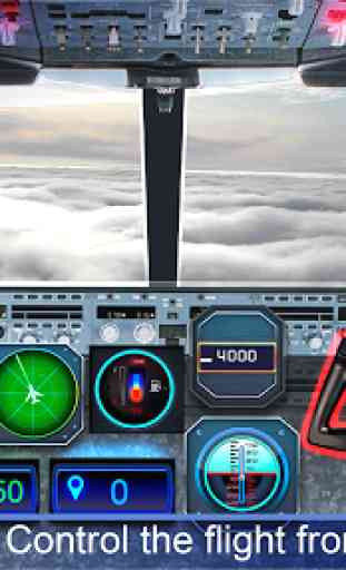 Piloto de avião - Simulador de Vôo em 3D 1