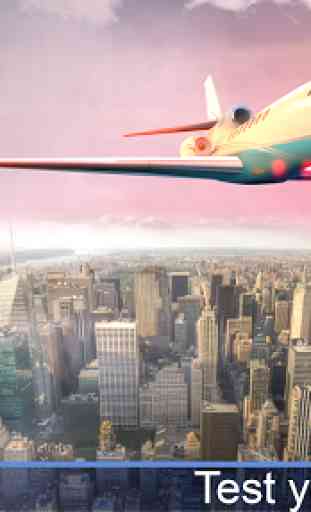 Piloto de avião - Simulador de Vôo em 3D 3