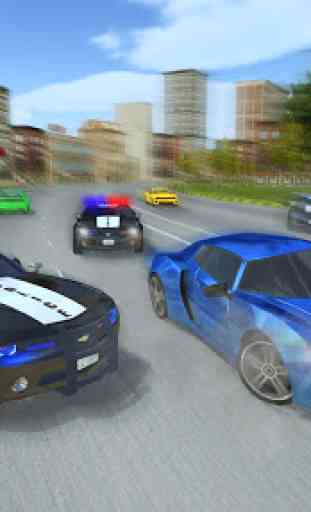 Police Car Chase : Hot Pursuit 4