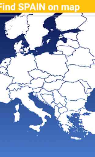 Questionário do Mapa da Europa. Países europeus 2