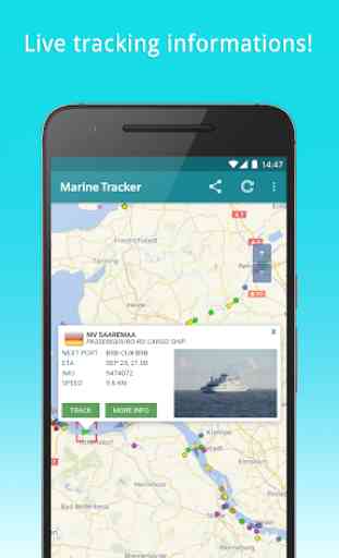 Radar do navio ★ Navio Tracker 3