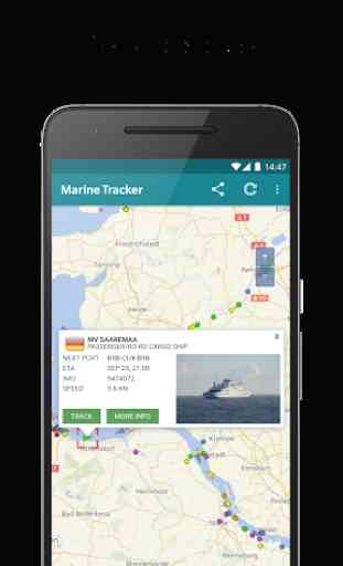 Radar marítimo & Navio Tracker - Radar do navio 3