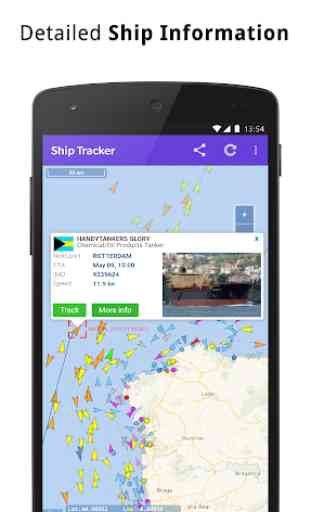 Radar marítimo ★ Navio Tracker & Radar do navio 3