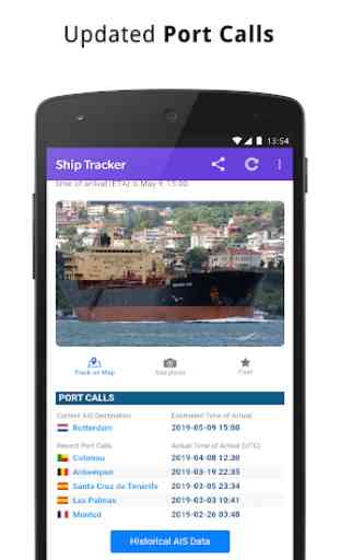 Radar marítimo ★ Navio Tracker & Radar do navio 4