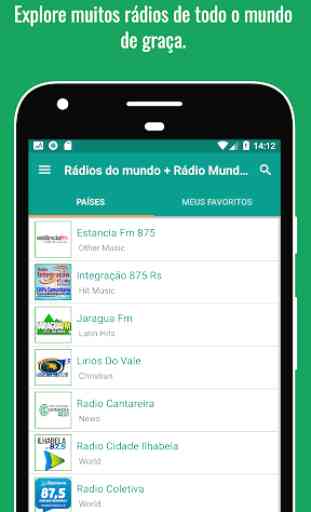 Rádios do Mundo Inteiro - Rádio FM Mundo ao Vivo 3