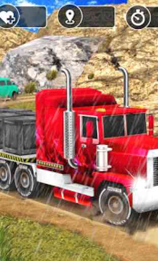 Real Truck Driver Cargo Legends Wood Transporter 3