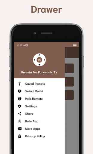 Remote For Panasonic TV 1